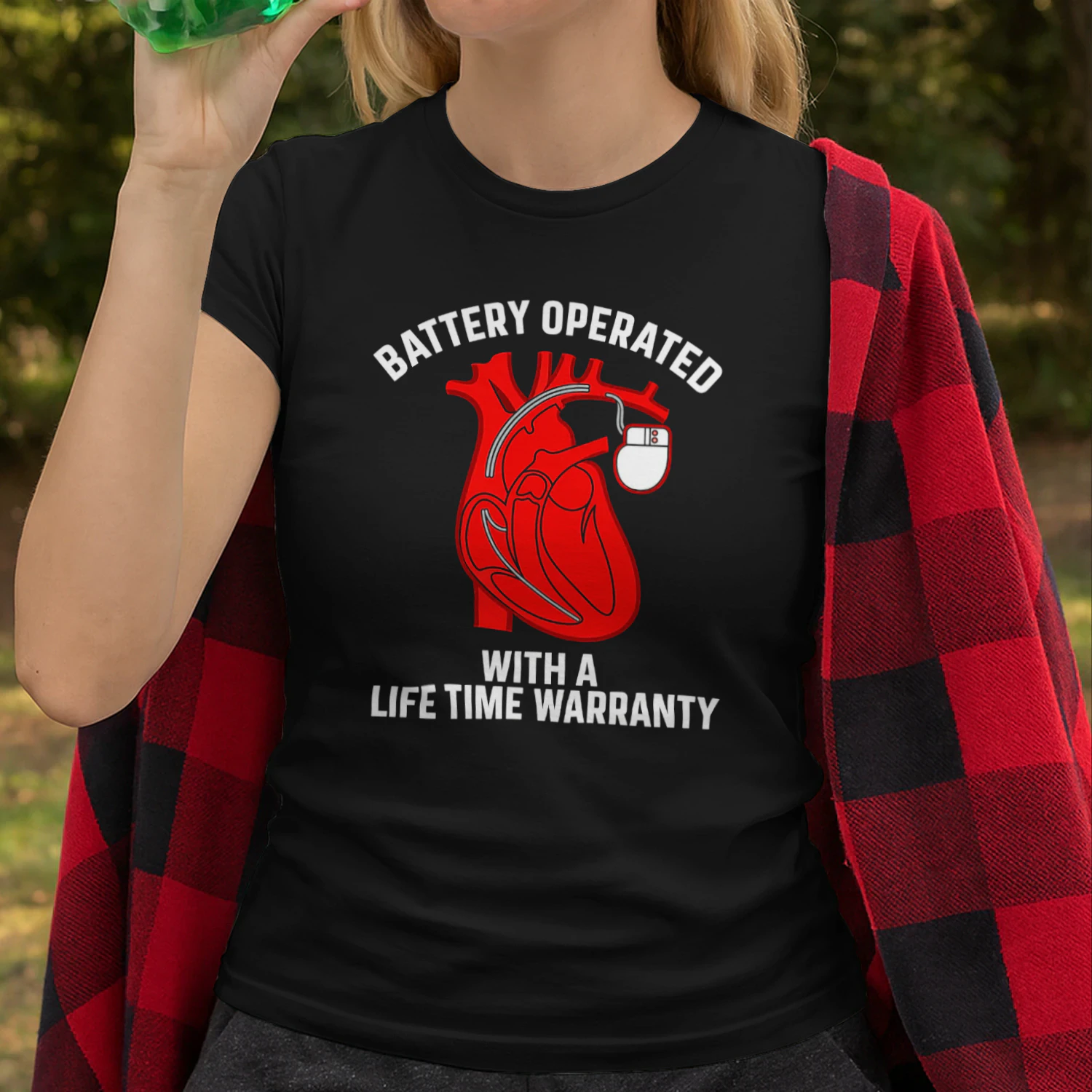 Cool Pacemaker Art for Men Women Artificial Heart Pacemaker