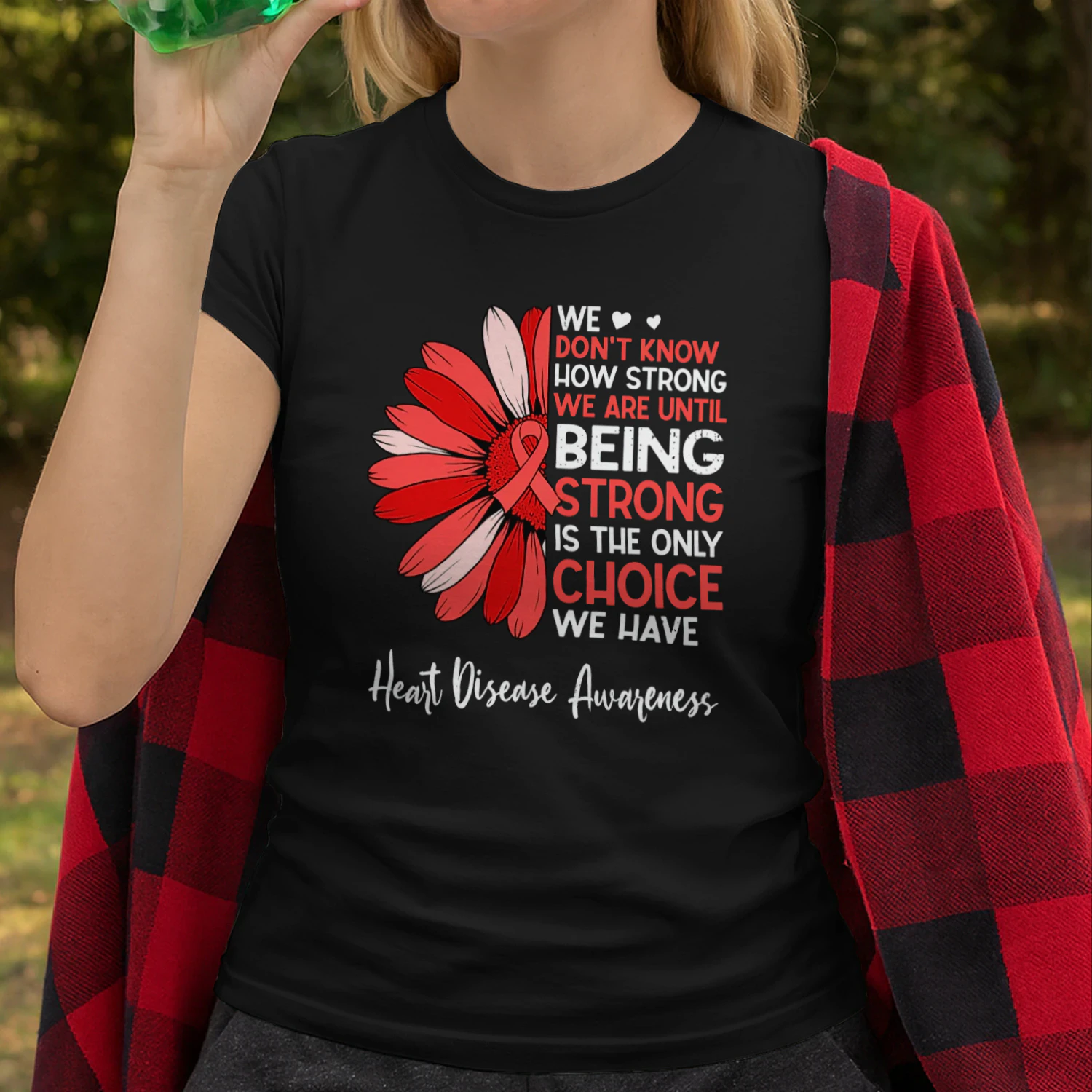 Motivational Heart Health Sunflower Heart Disease Awareness