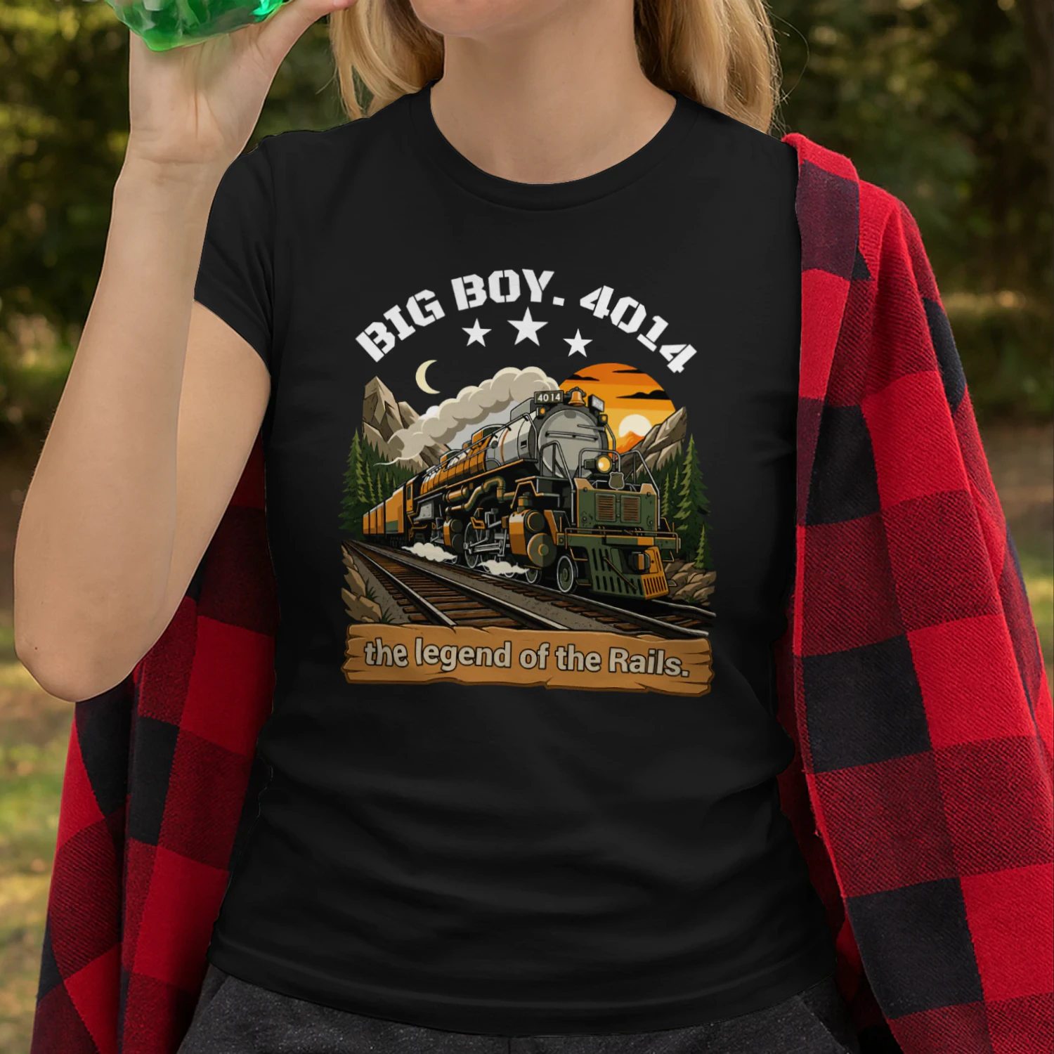 Big Boy 4014 Steam Engine Locomotive Train Vintage
