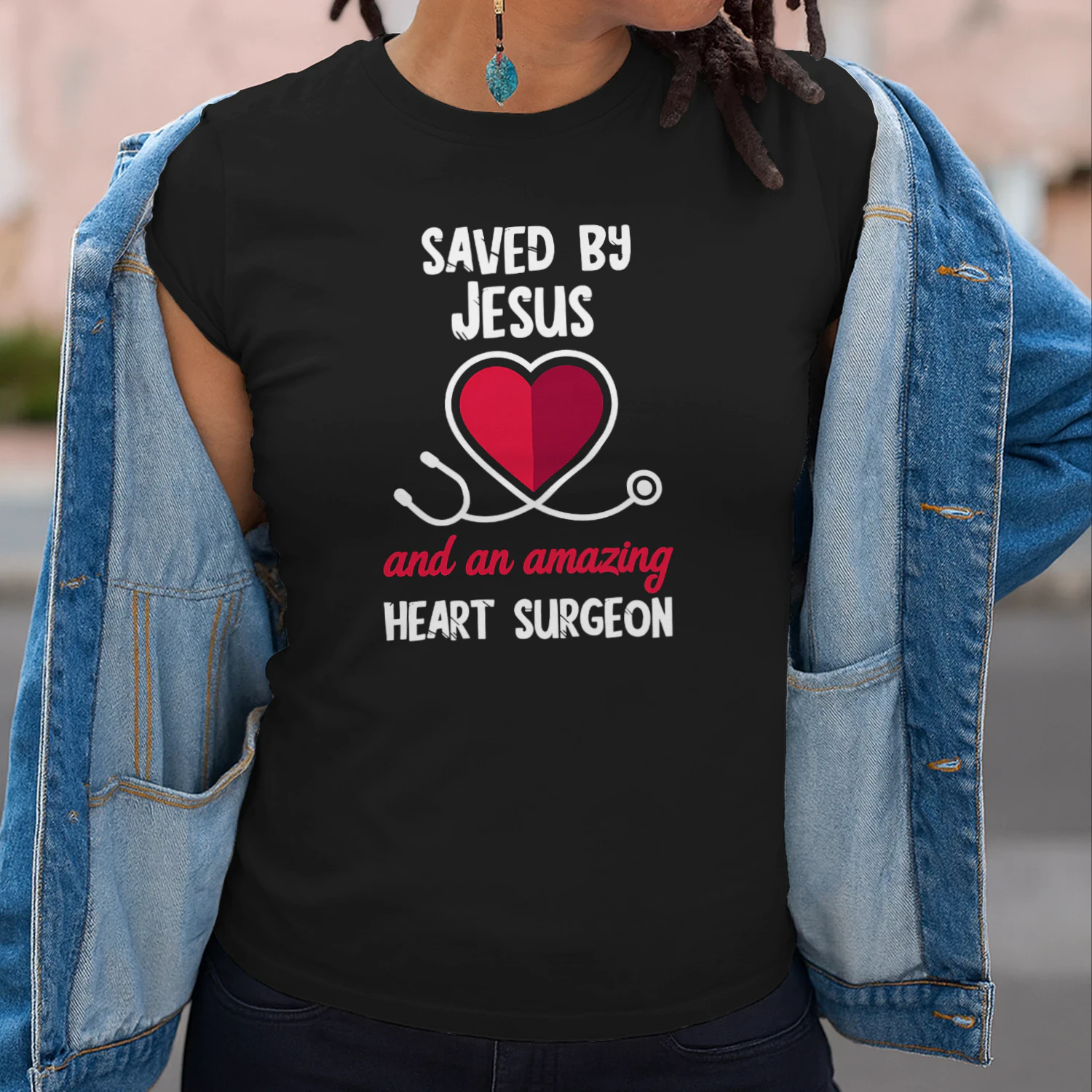 Saved by Jesus Heart Patients Survivor Open Heart Surgery
