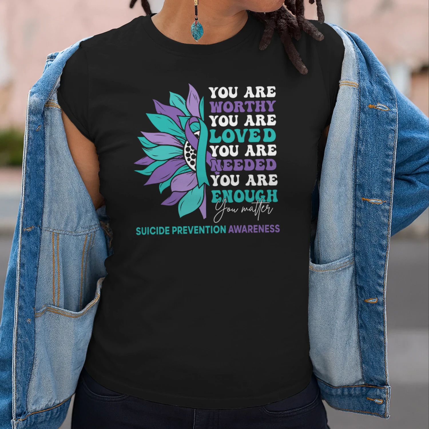 Sunflower Motivational Support Suicide Prevention Awareness Suicide Prevention
