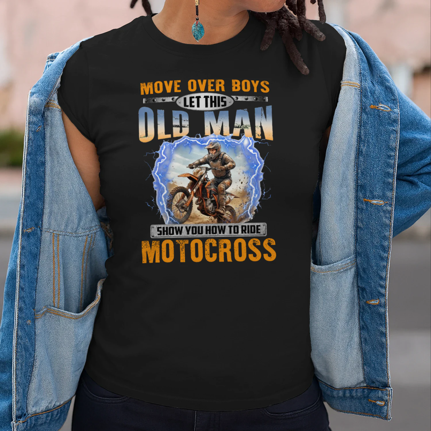 Old Man Show You How To Ride Motocross