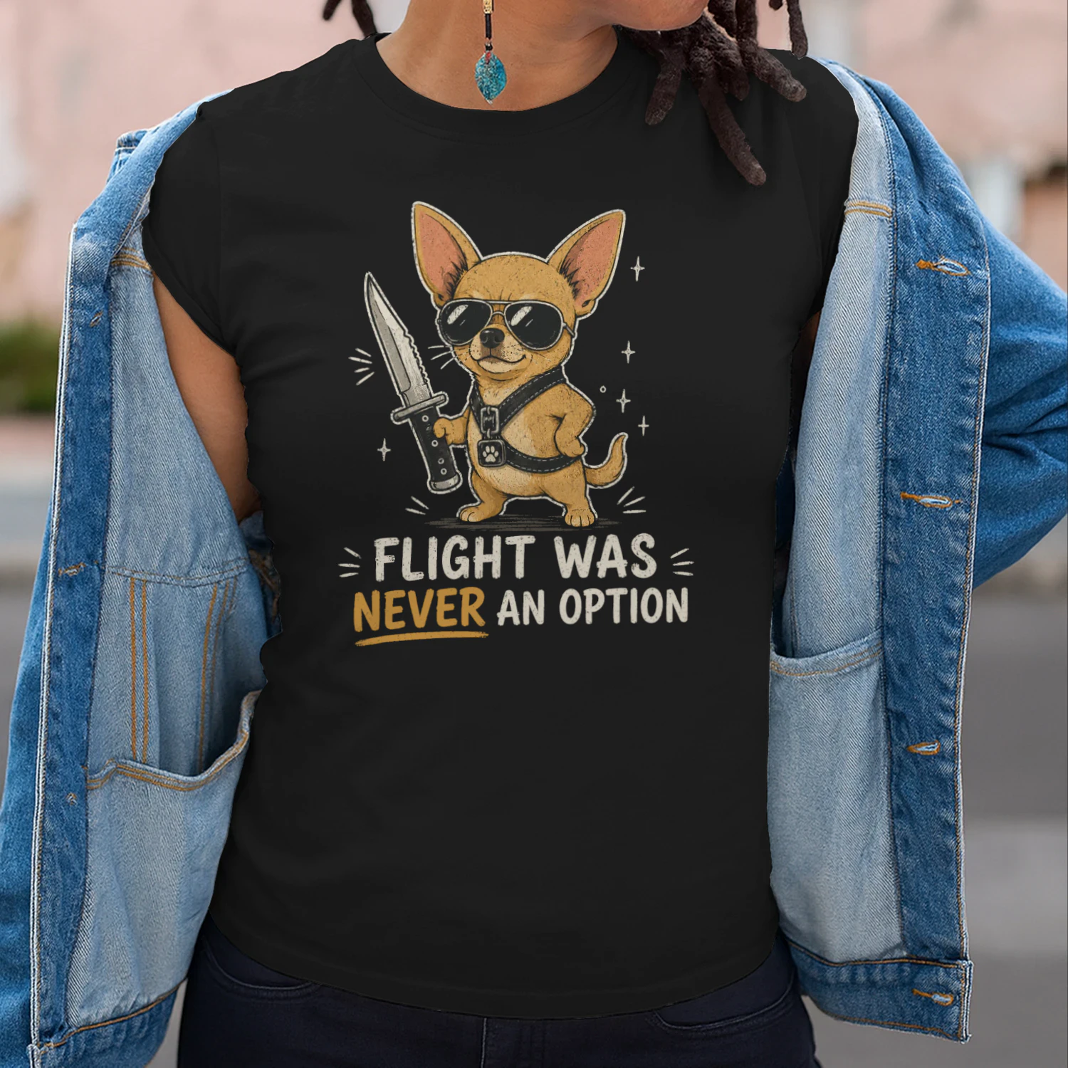 Flight was never an option