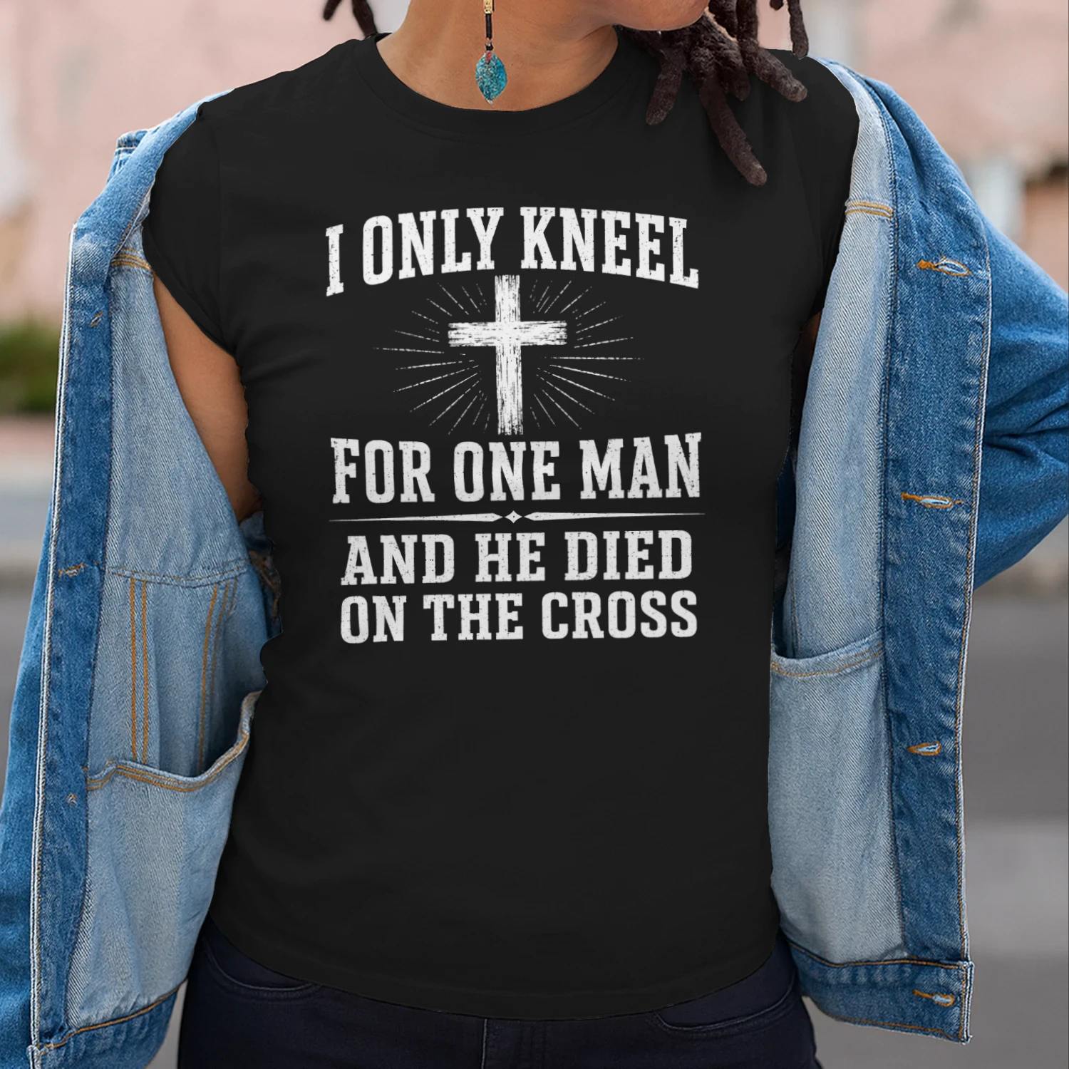 I only kneel for one man