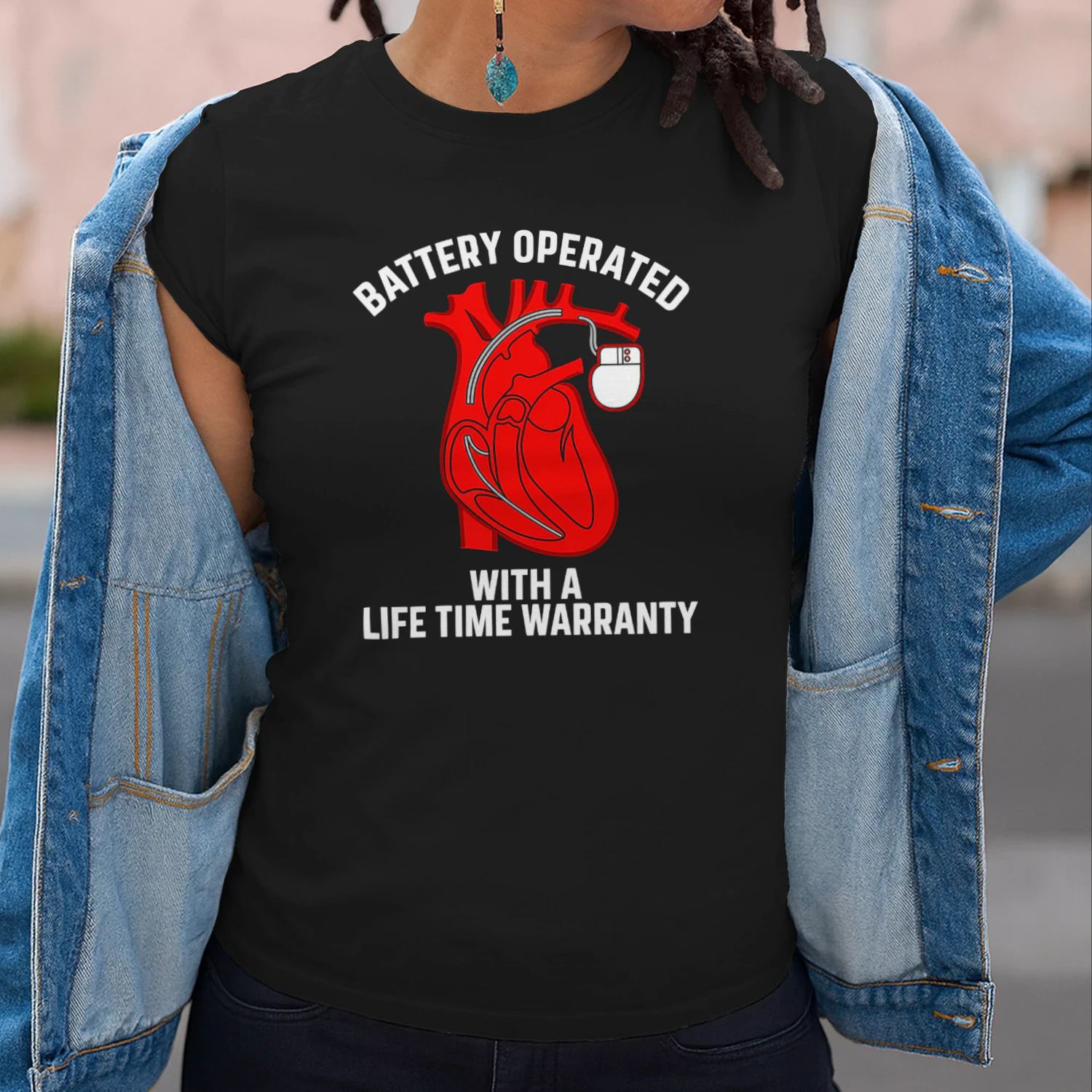 Cool Pacemaker Art for Men Women Artificial Heart Pacemaker