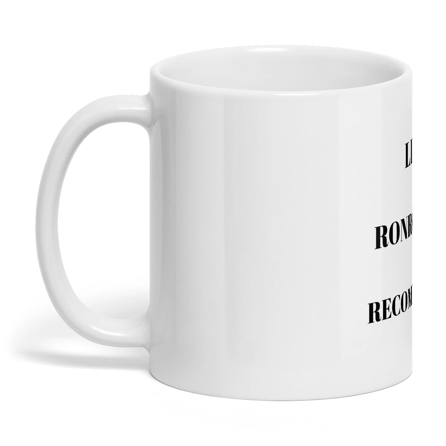 Mug lecture — Lire. Ronronner. Recommencer.