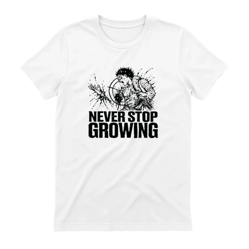Akira Tetsuo Never Stop Growing Anime T-shirt