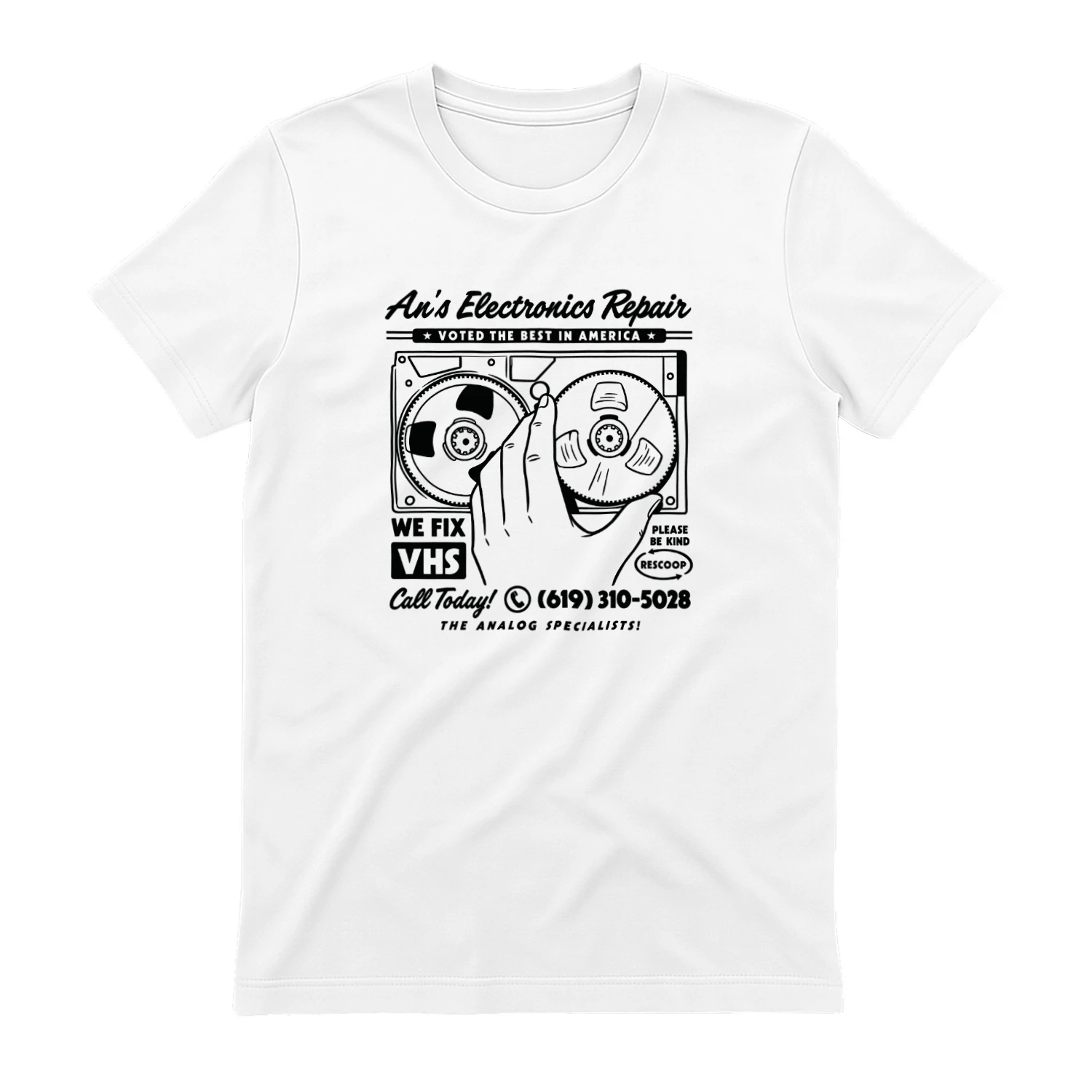 An’s Electronics Repair Voted the Best in America The Analog Specialists Shirt