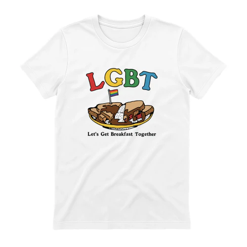 LGBT Let’s Get Breakfast Together Shirt