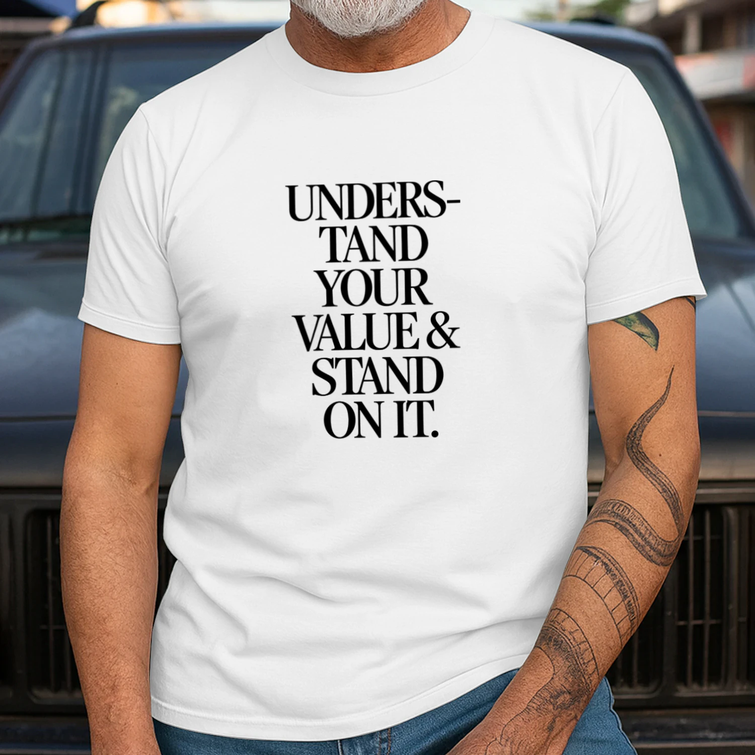 Understand Your Value and Stand on It shirt