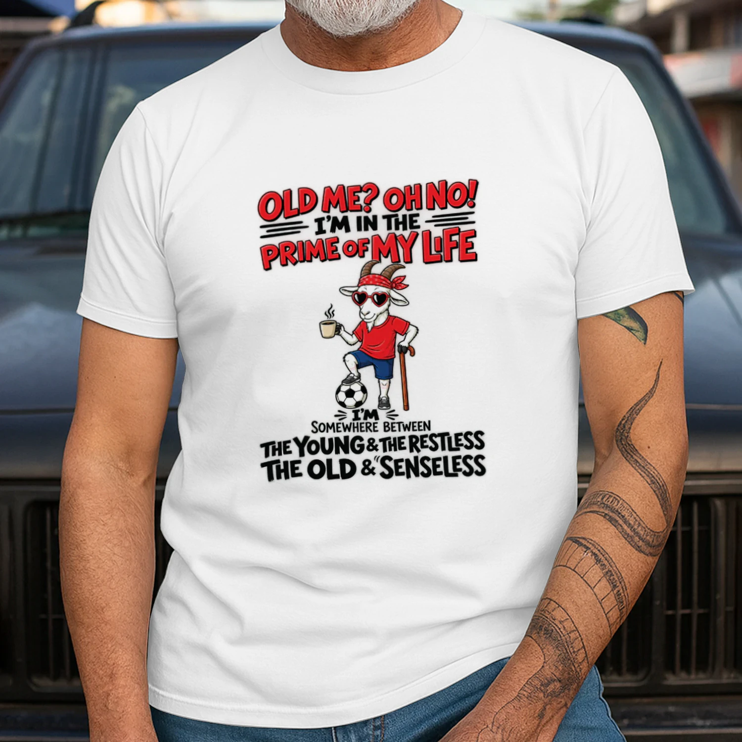 Goat Old Me Oh No Im In The Prime Of My Life Shirt