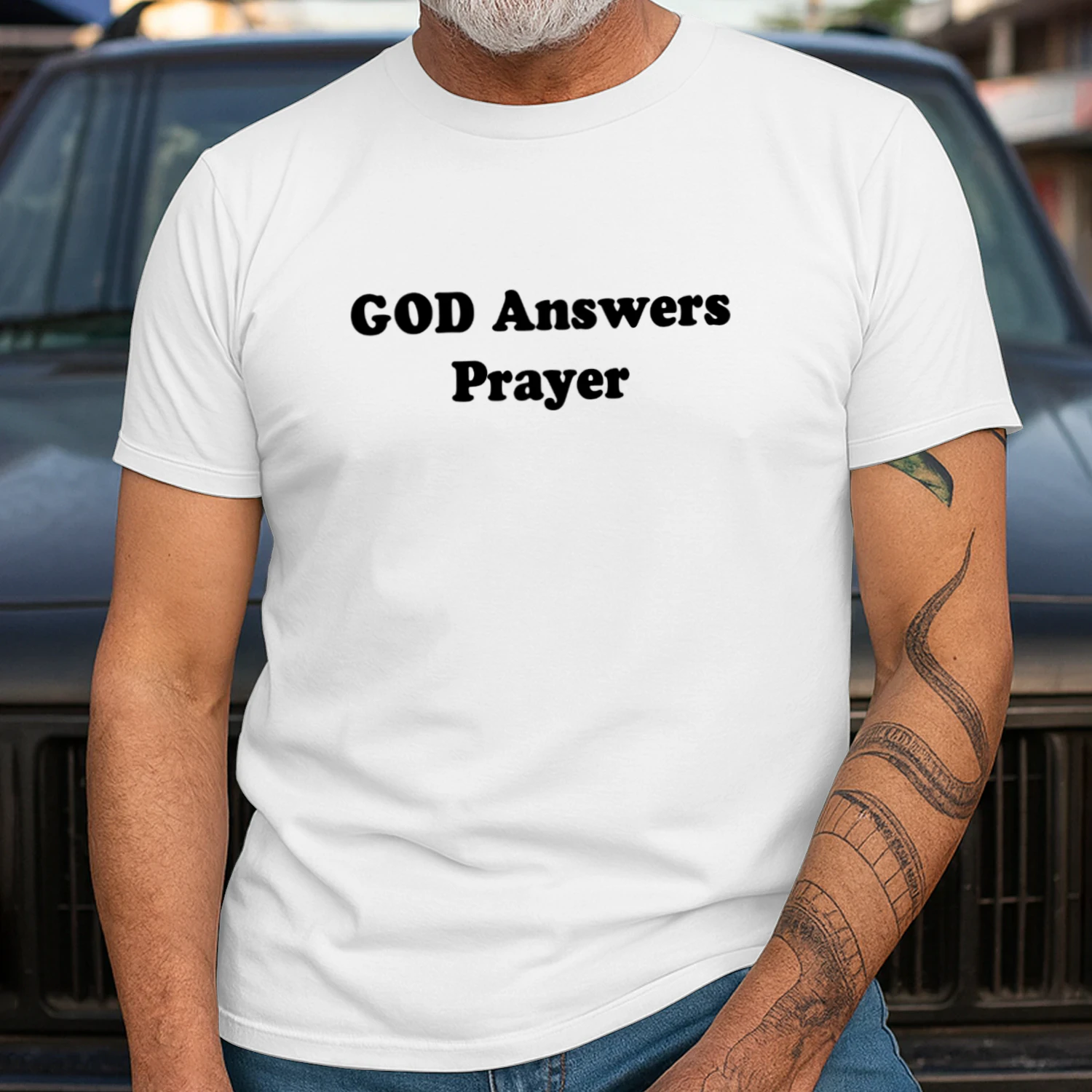 GOD Answers Prayer Shirt