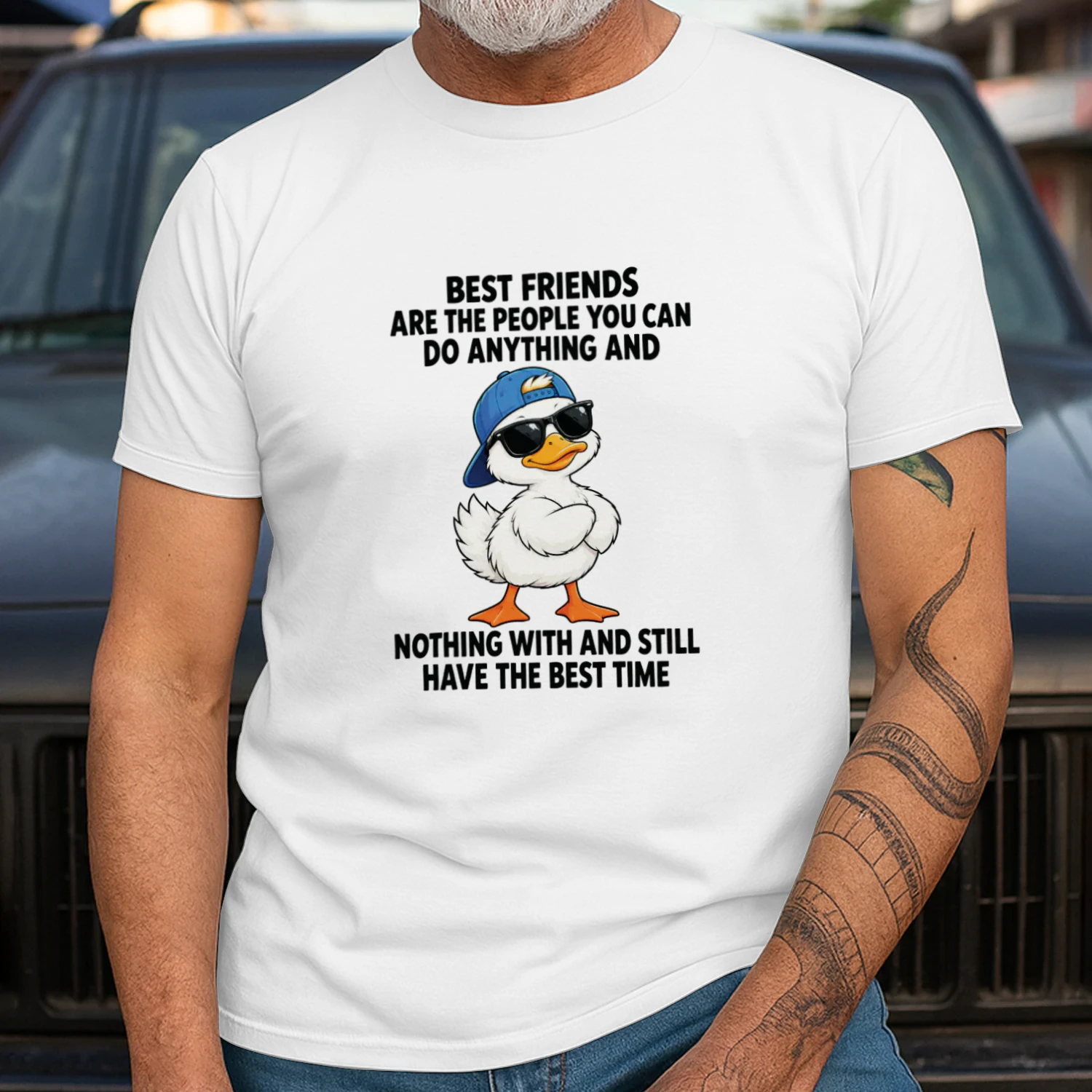 Duck Best Friends Are the People You Can Do Anything and Nothing With and Still Have the Best Time T-shirt
