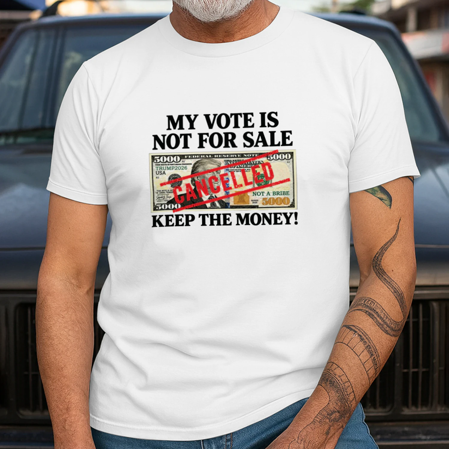 My Vote Is Not For Sale $5000 Keep The Money Shirt