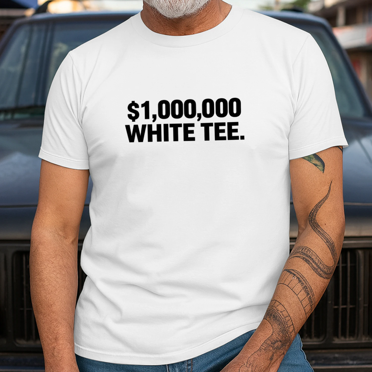 1000000 Dollar White Tee Shirt