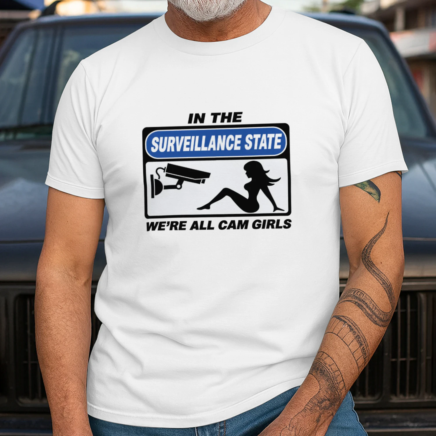 In The Surveillance State, We're All Cam Girls Shirt