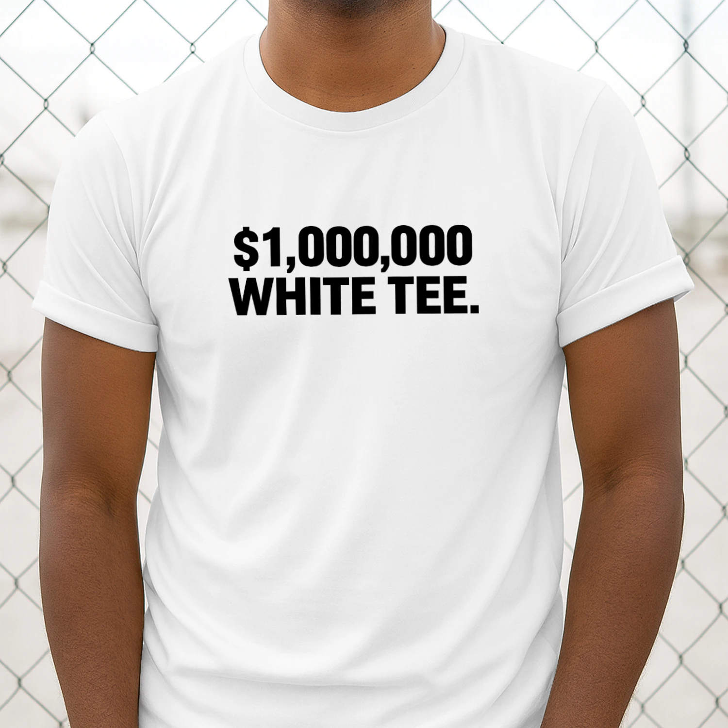 1000000 Dollar White Tee Shirt