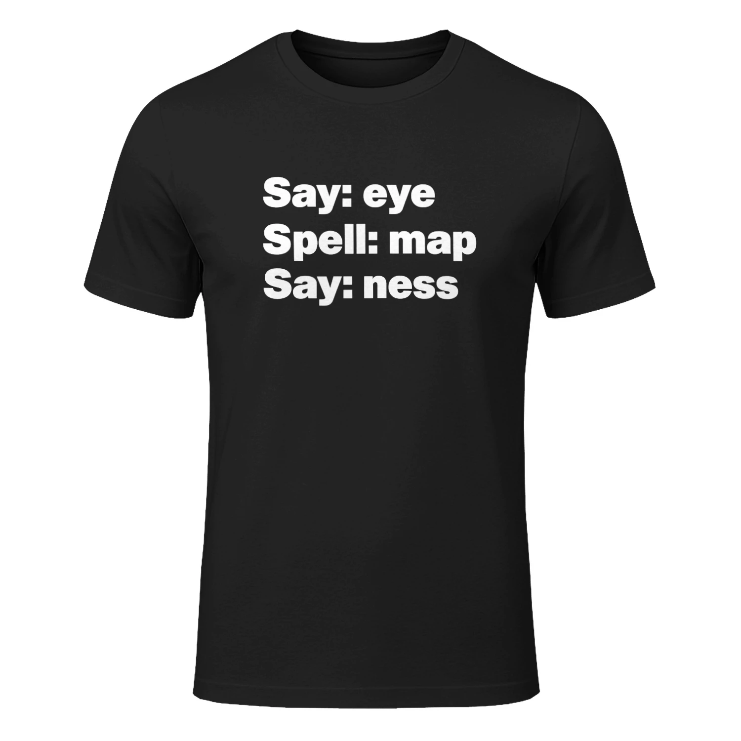 Say Eye Spell Map Say Ness Shirt