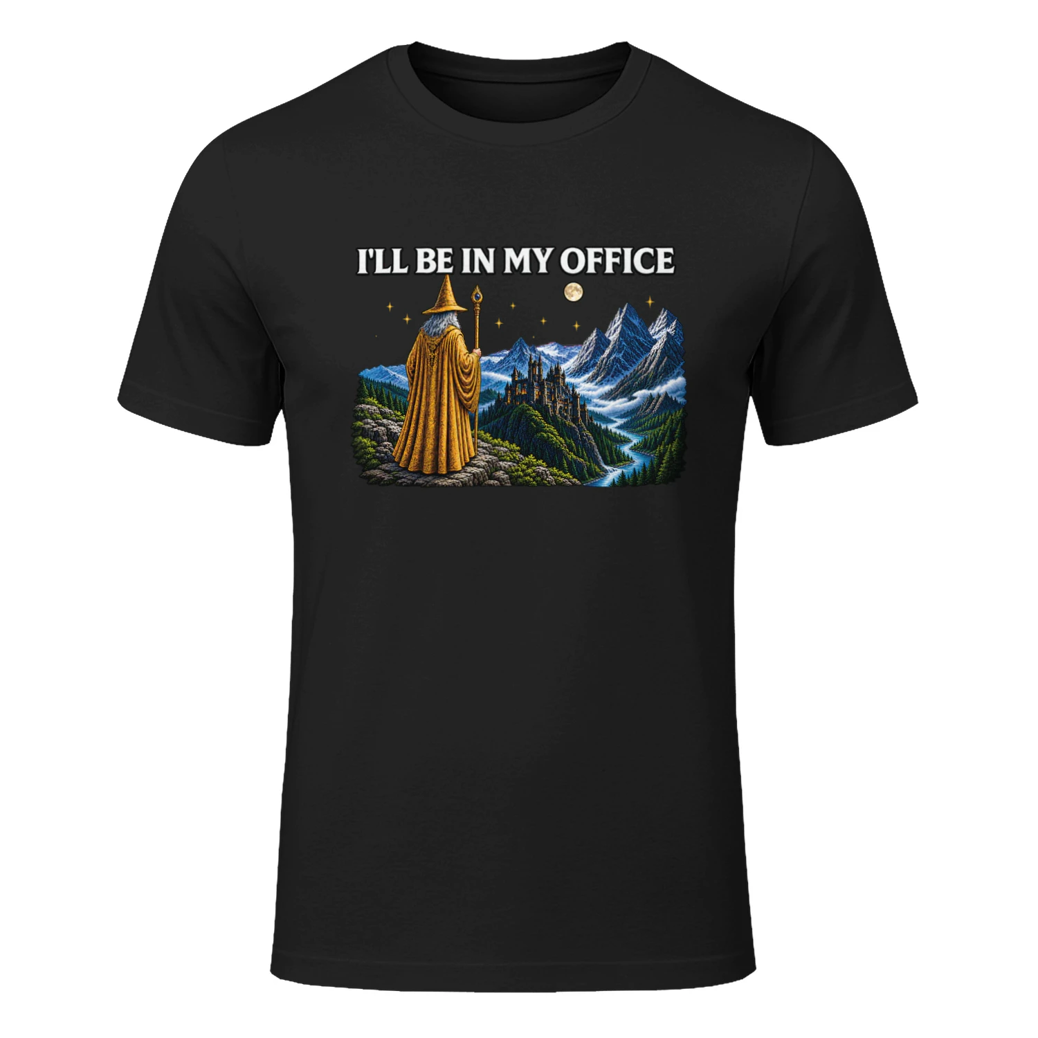 I'll Be in My Office Funny Wizard Shirt