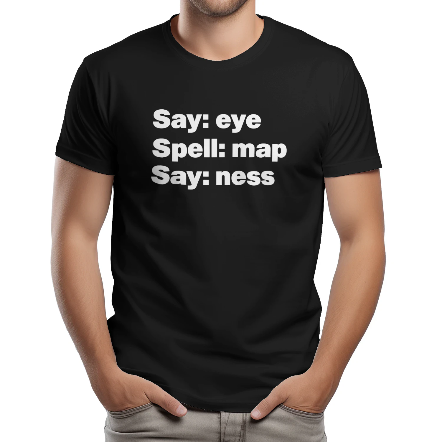 Say Eye Spell Map Say Ness Shirt