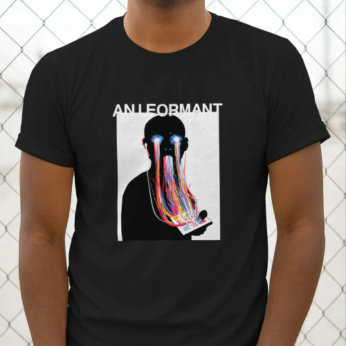 An Informant Dark Cyberpunk Tech Machine Crying Shirt