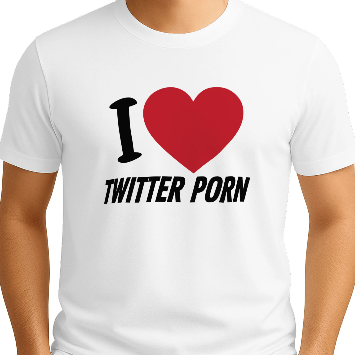 I Love Twitter Porn Shirt