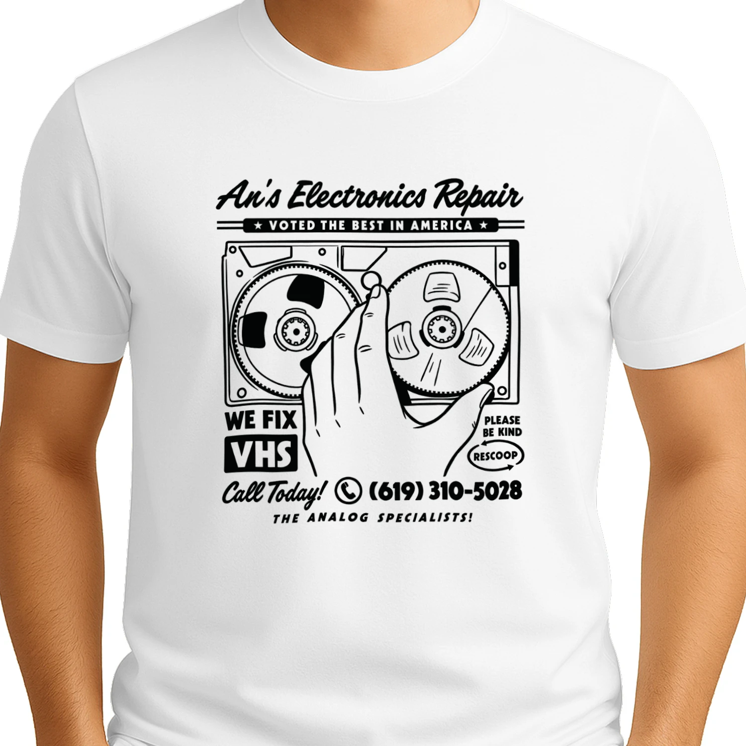 An’s Electronics Repair Voted the Best in America The Analog Specialists Shirt