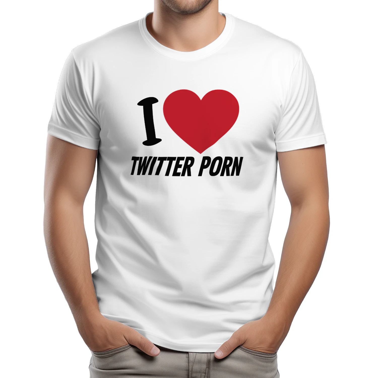 I Love Twitter Porn Shirt