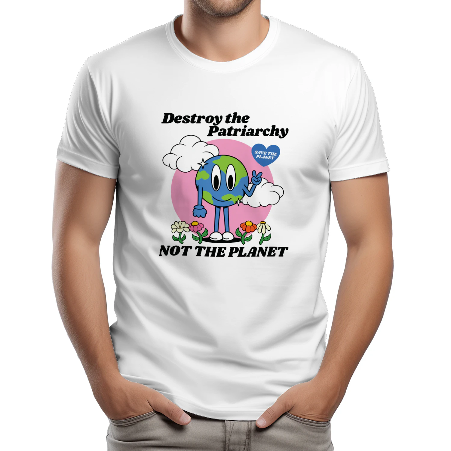 DESTROY THE PATRIARCHY NOT THE PLANET T-SHIRT