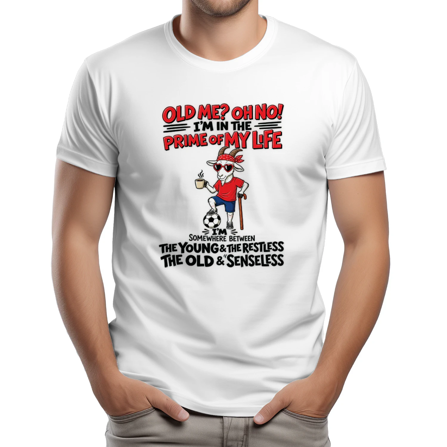 Goat Old Me Oh No Im In The Prime Of My Life Shirt