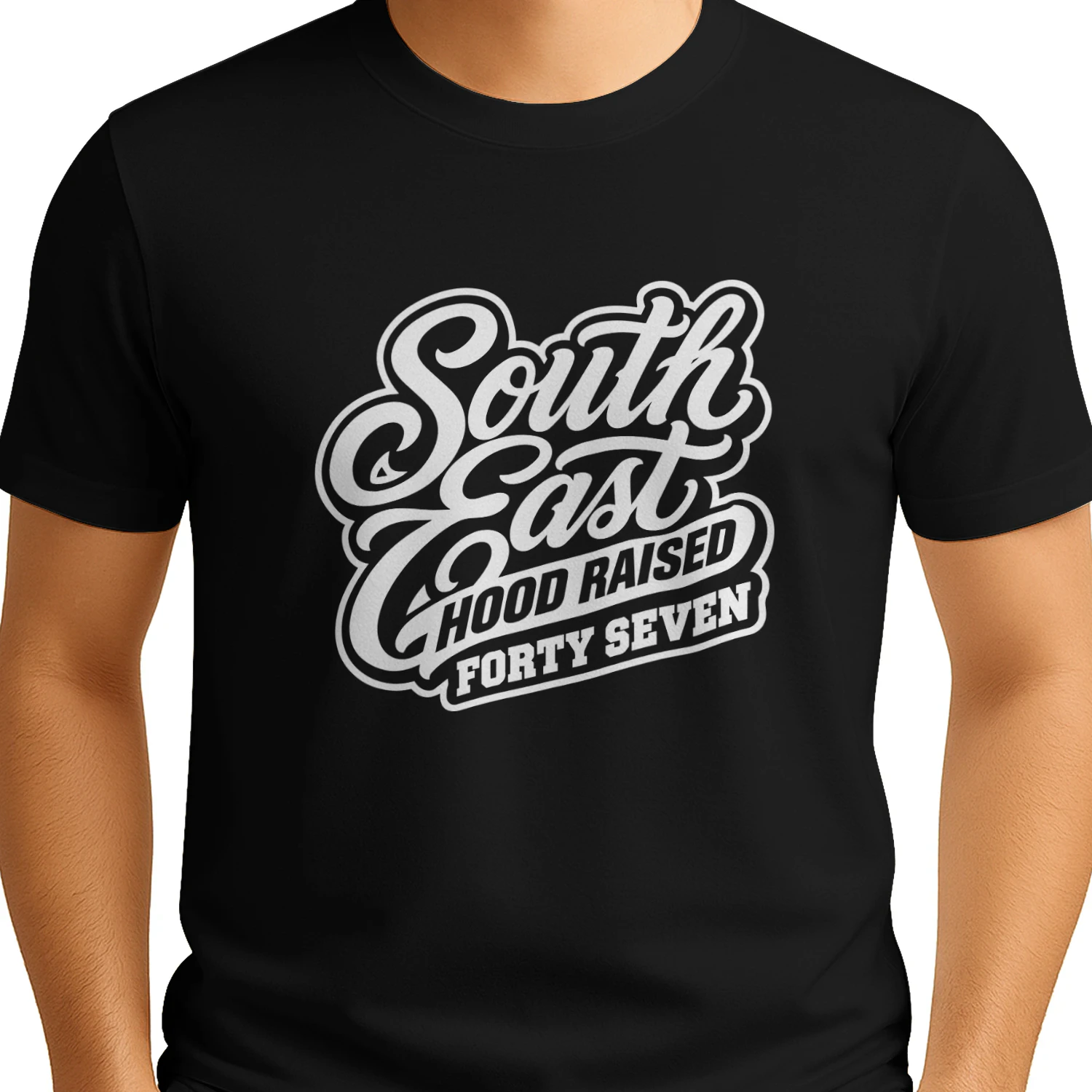 South East Hood Raised Forty Seven Streetwear shirt