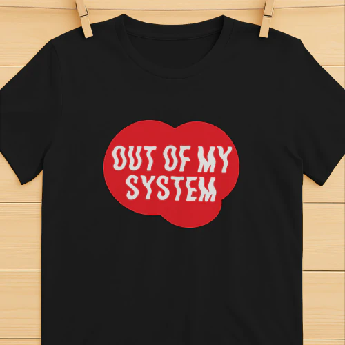 Out of My System logo shirt