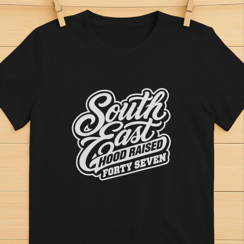 South East Hood Raised Forty Seven Streetwear shirt