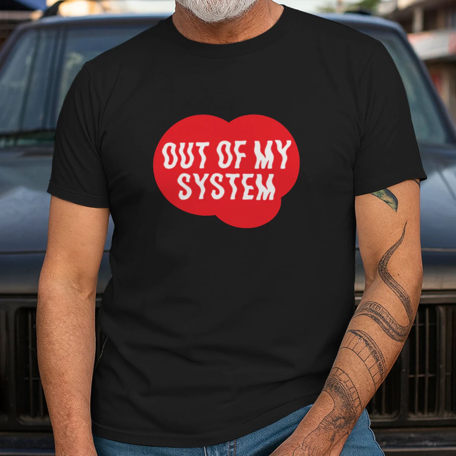 Out of My System logo shirt