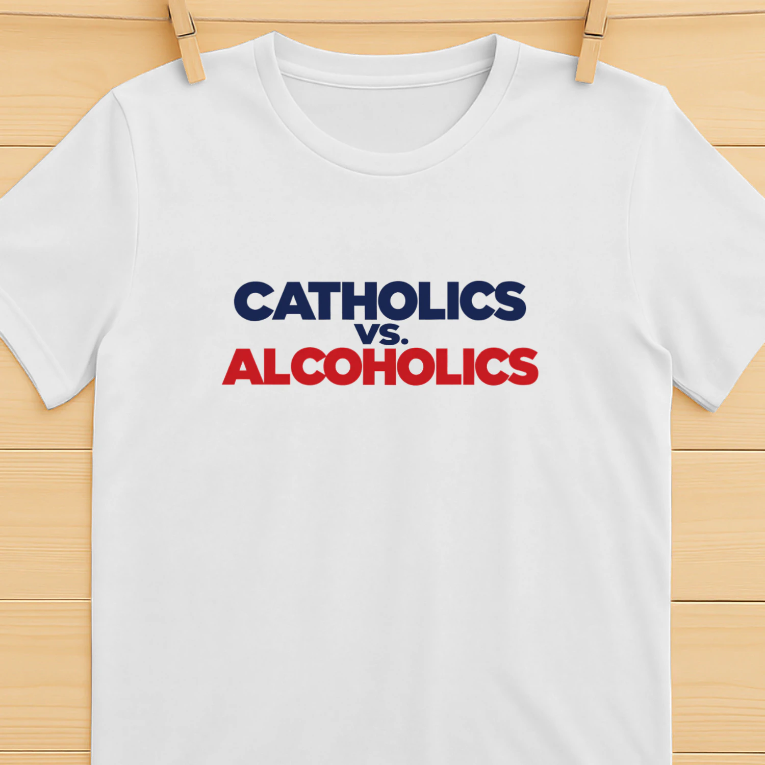 Catholics vs Alcoholics Shirt