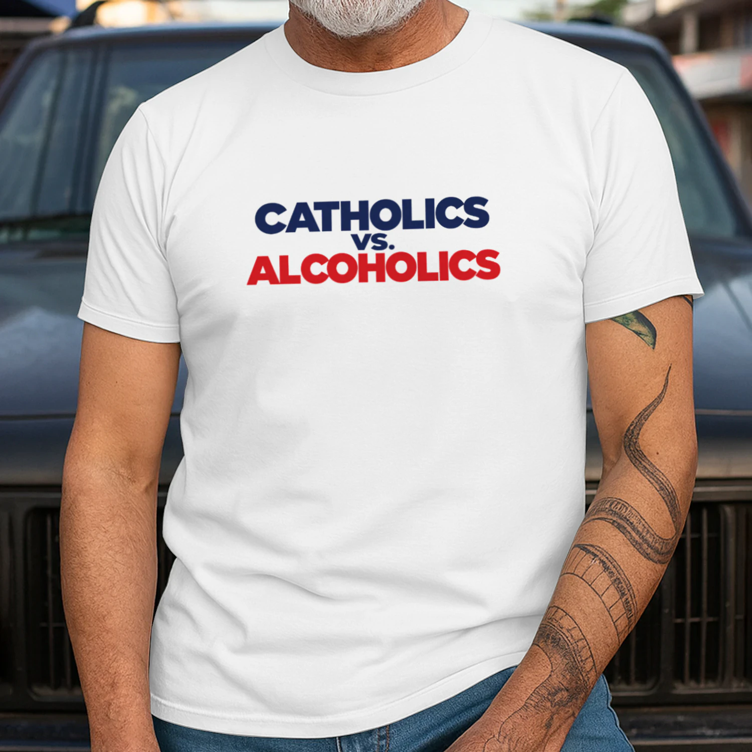 Catholics vs Alcoholics Shirt