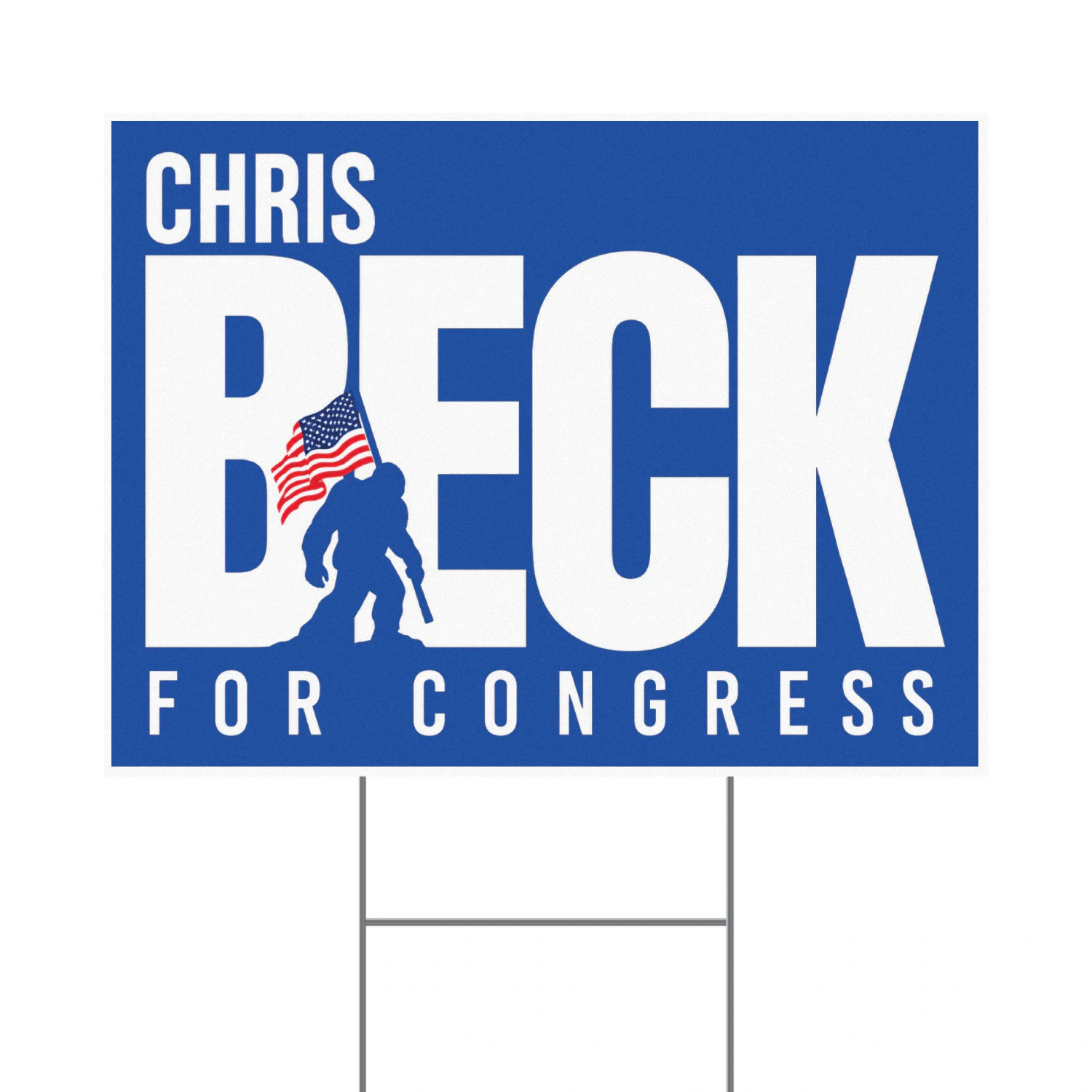 Beck for Congress Yard Sign