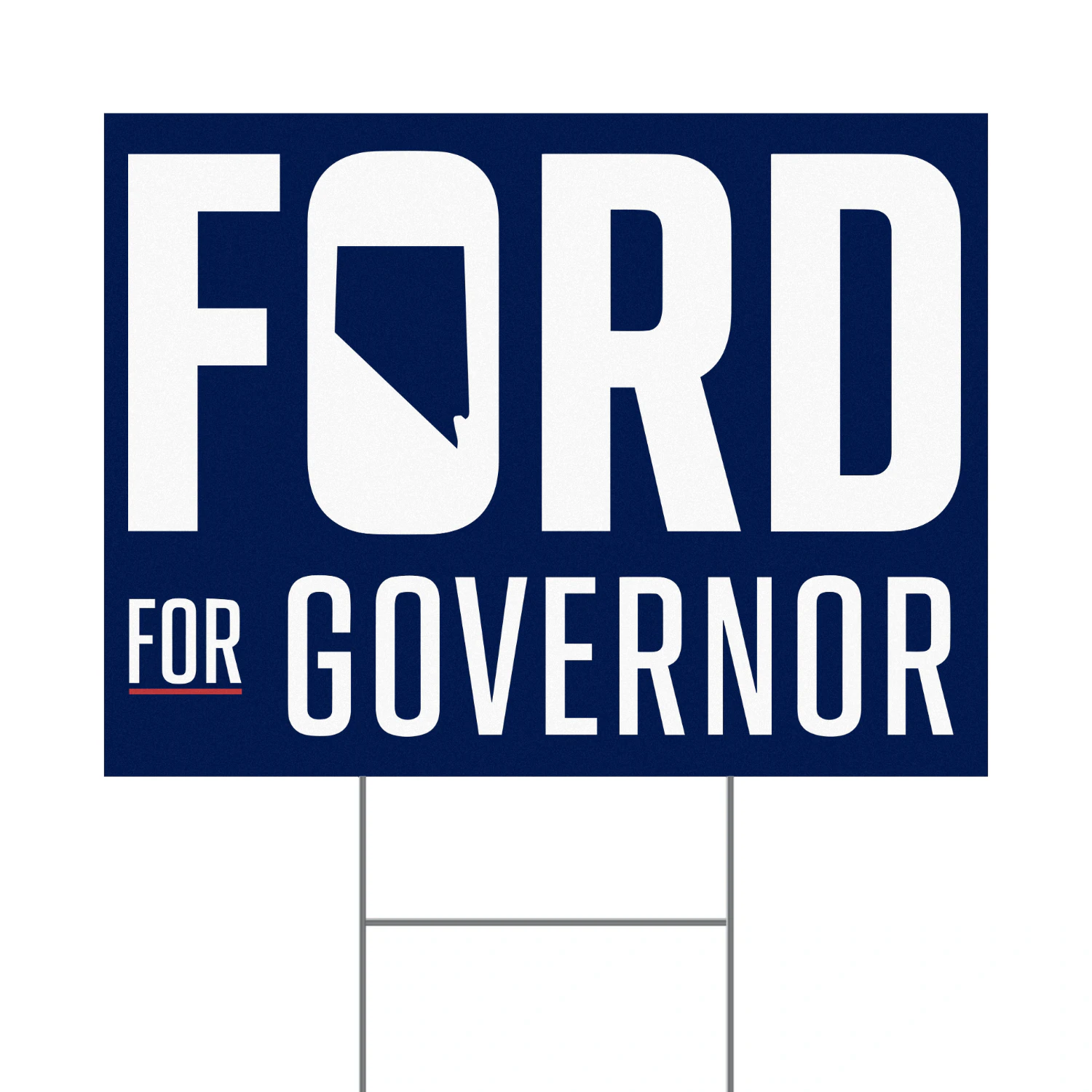 Aaron Ford For Governor Yard Sign