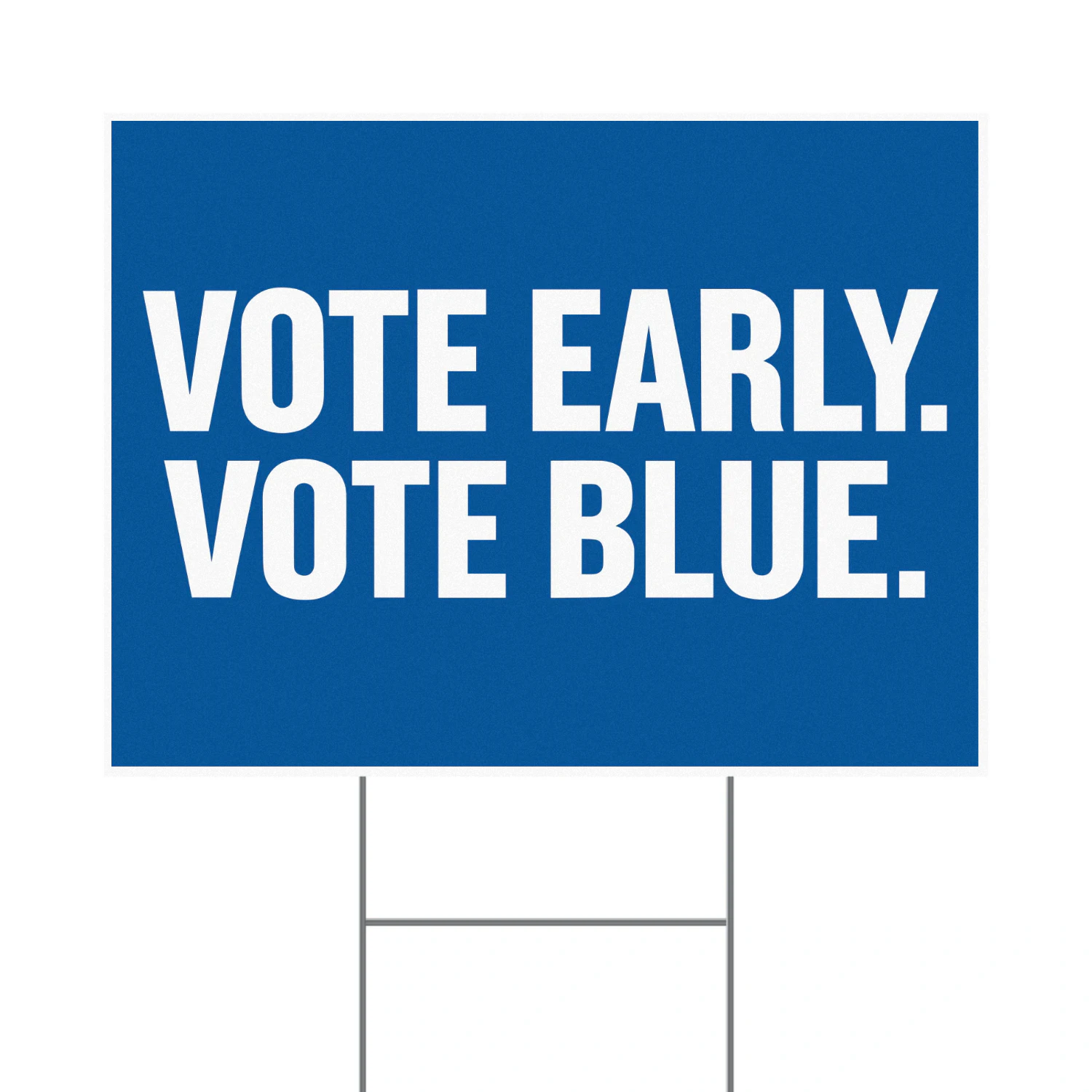 Vote Blue Yard Sign