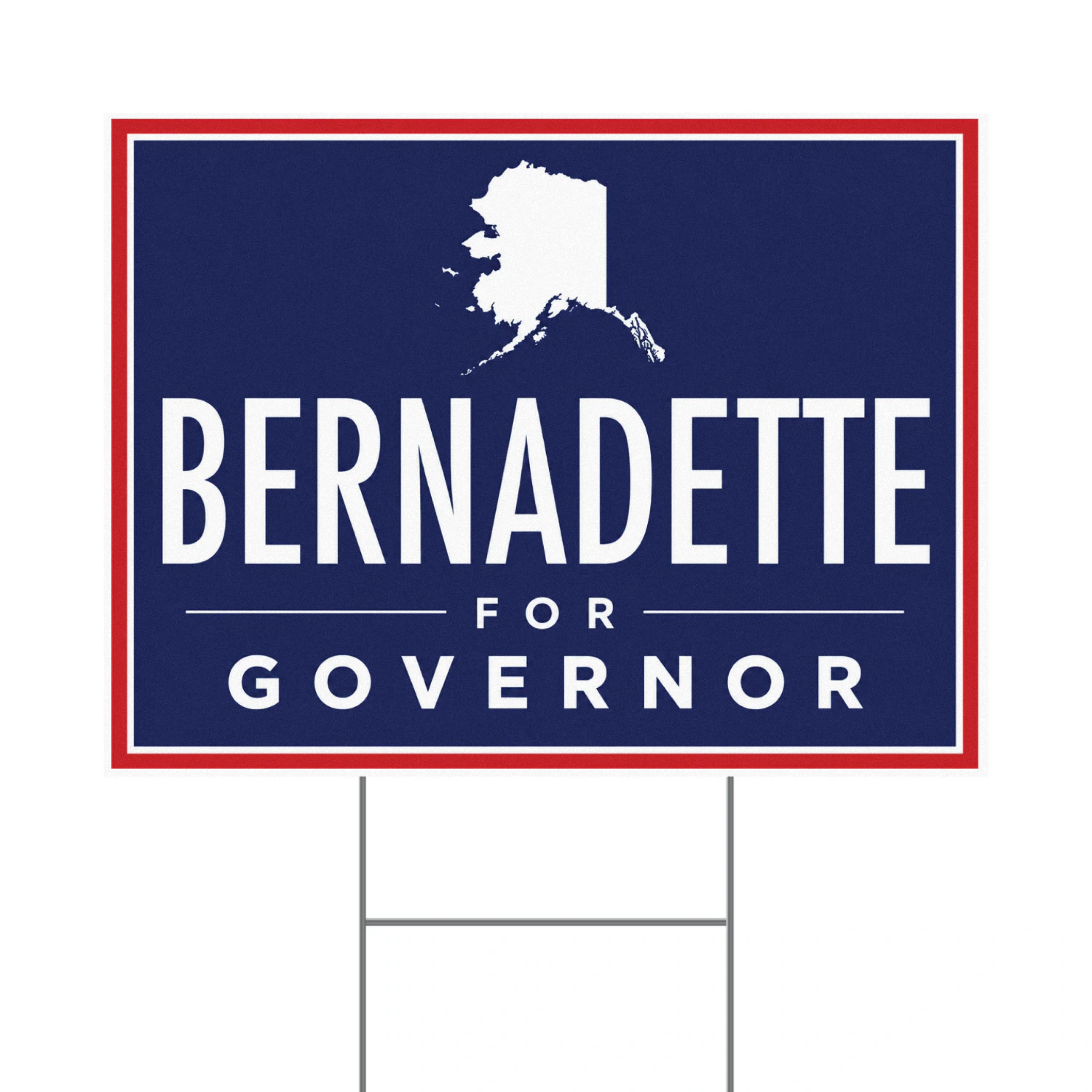 Bernadette Wilson For Governor Yard Sign