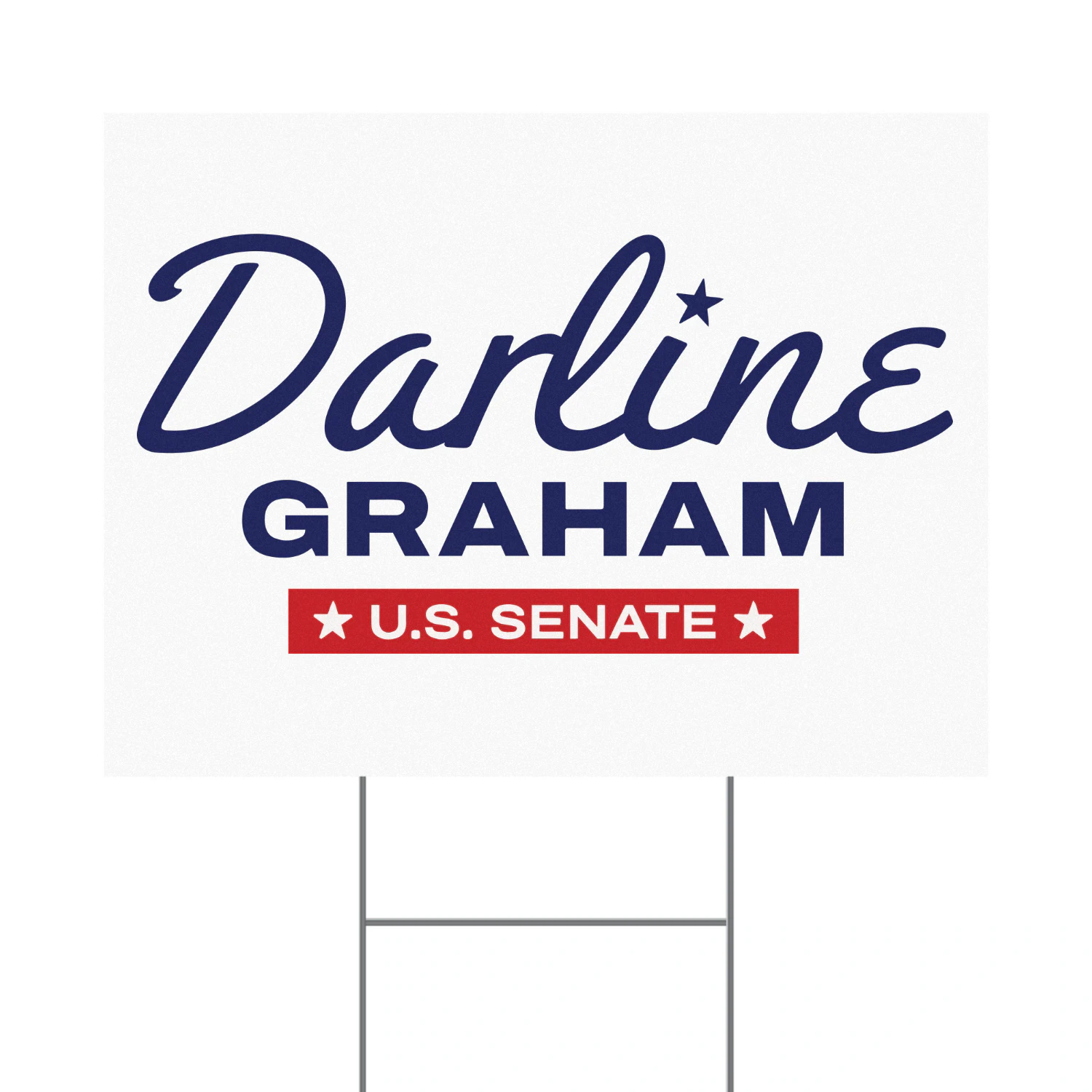Darline Graham For US Yard Sign