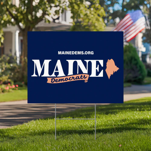 Troy Jackson For Maine Yard Sign