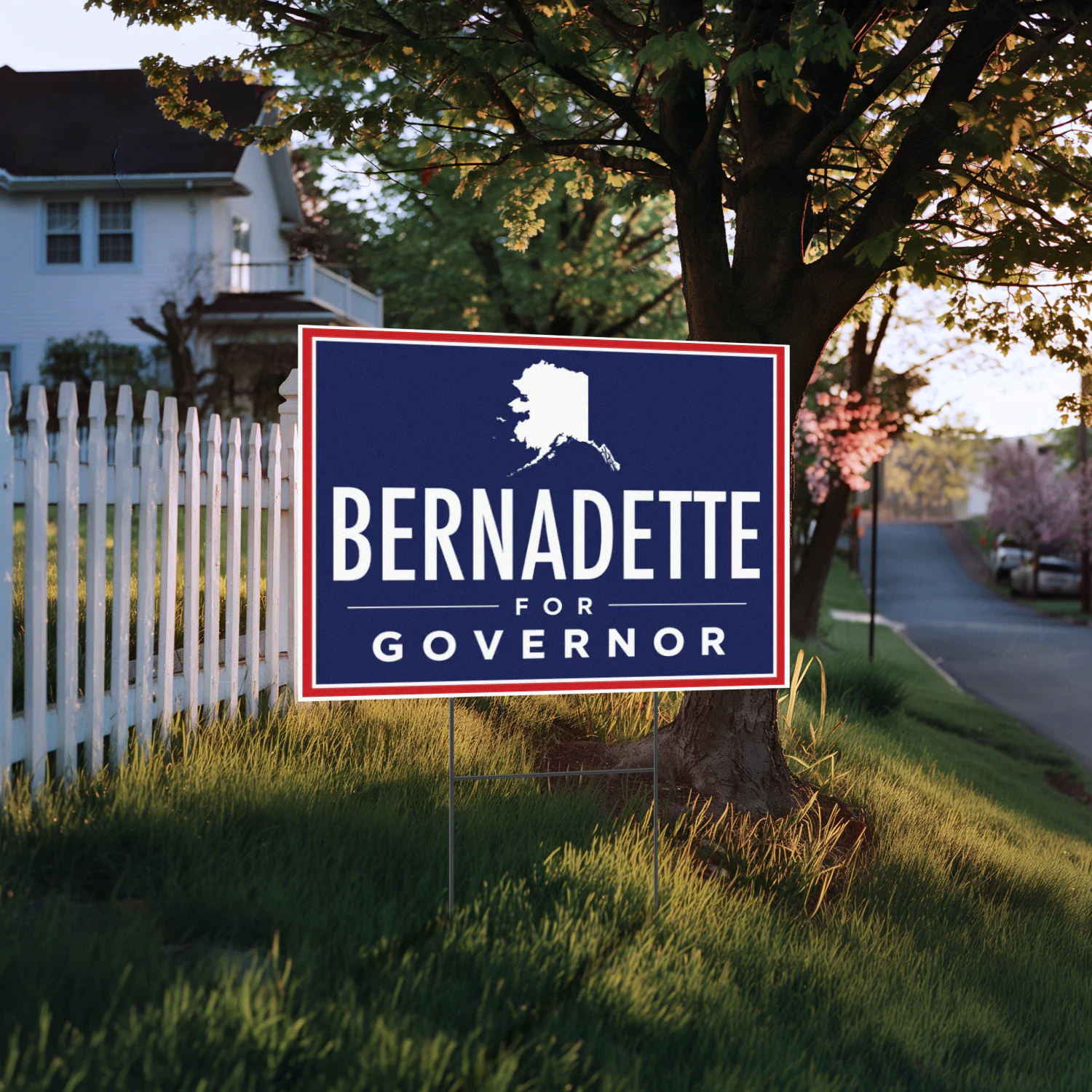 Bernadette Wilson For Governor Yard Sign
