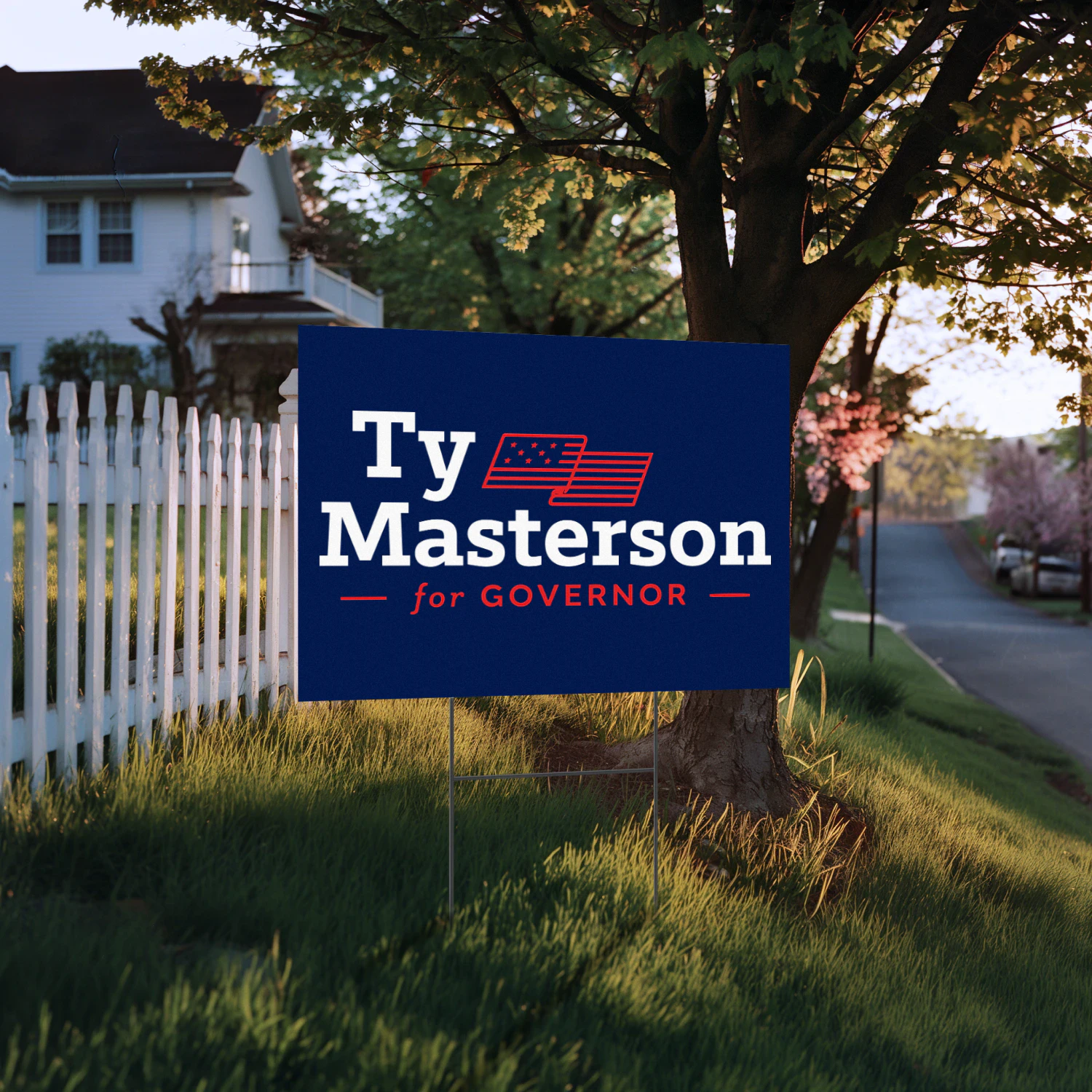 Ty Masterson For Governor Yard Sign