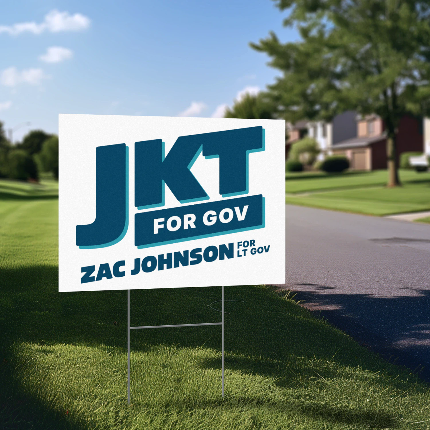 Jonathan Kreiss-Tomkins For Governor Yard Sign
