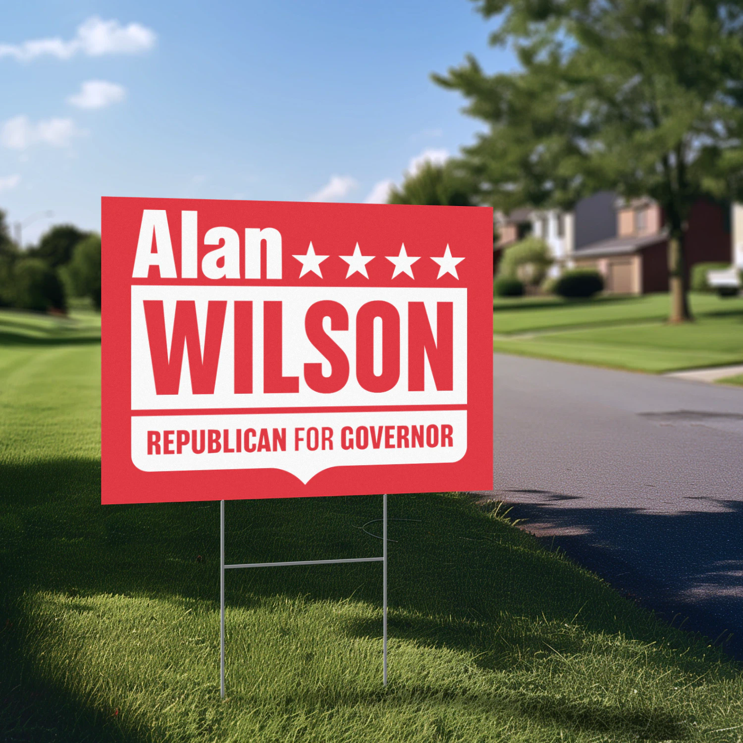 Alan Wilson for Governor Yard Sign