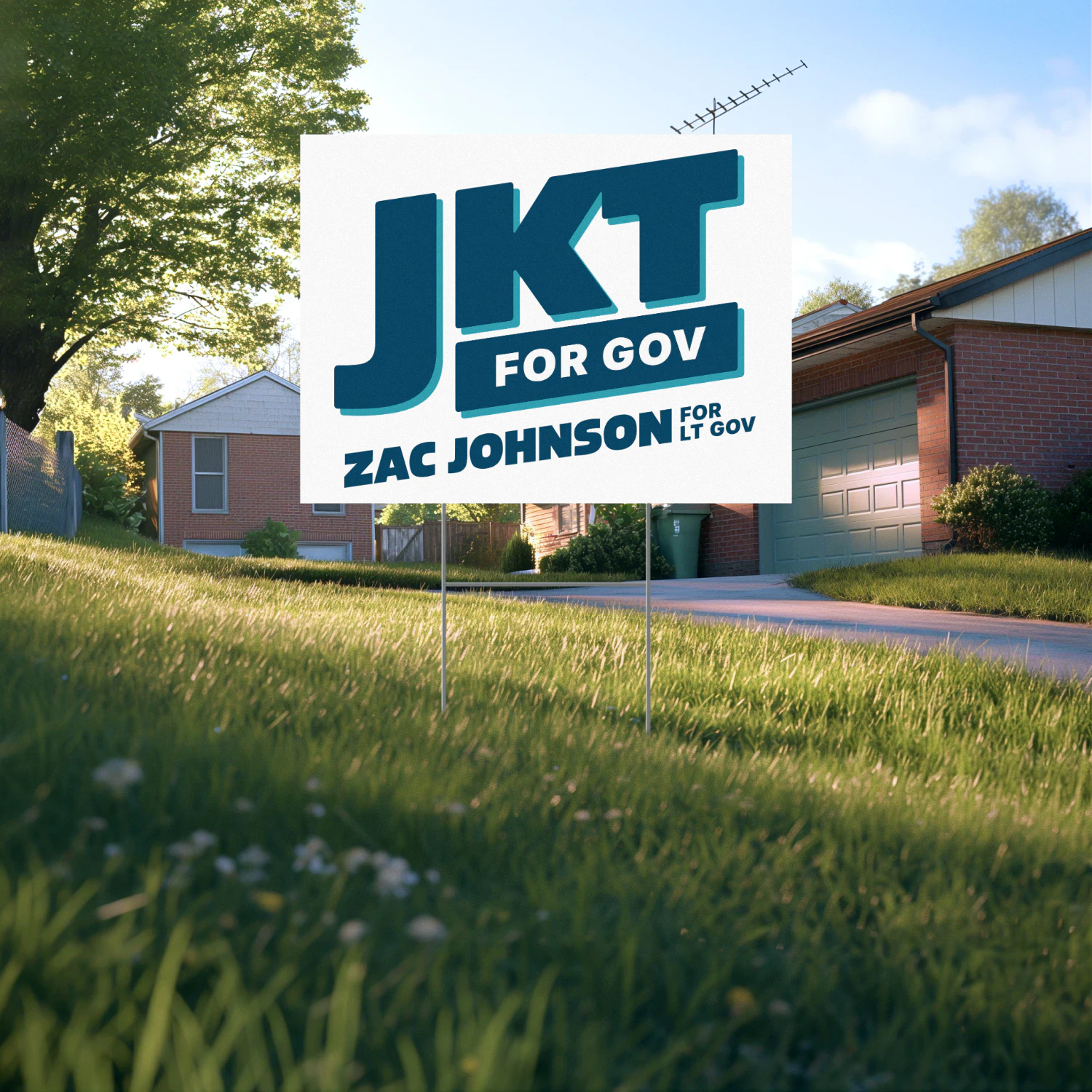 Jonathan Kreiss-Tomkins For Governor Yard Sign