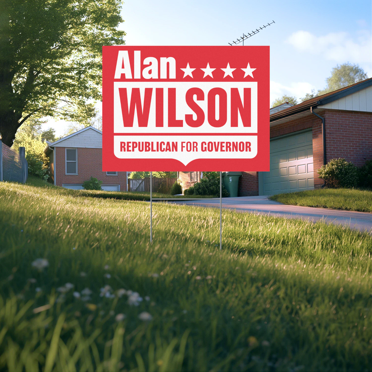 Alan Wilson for Governor Yard Sign