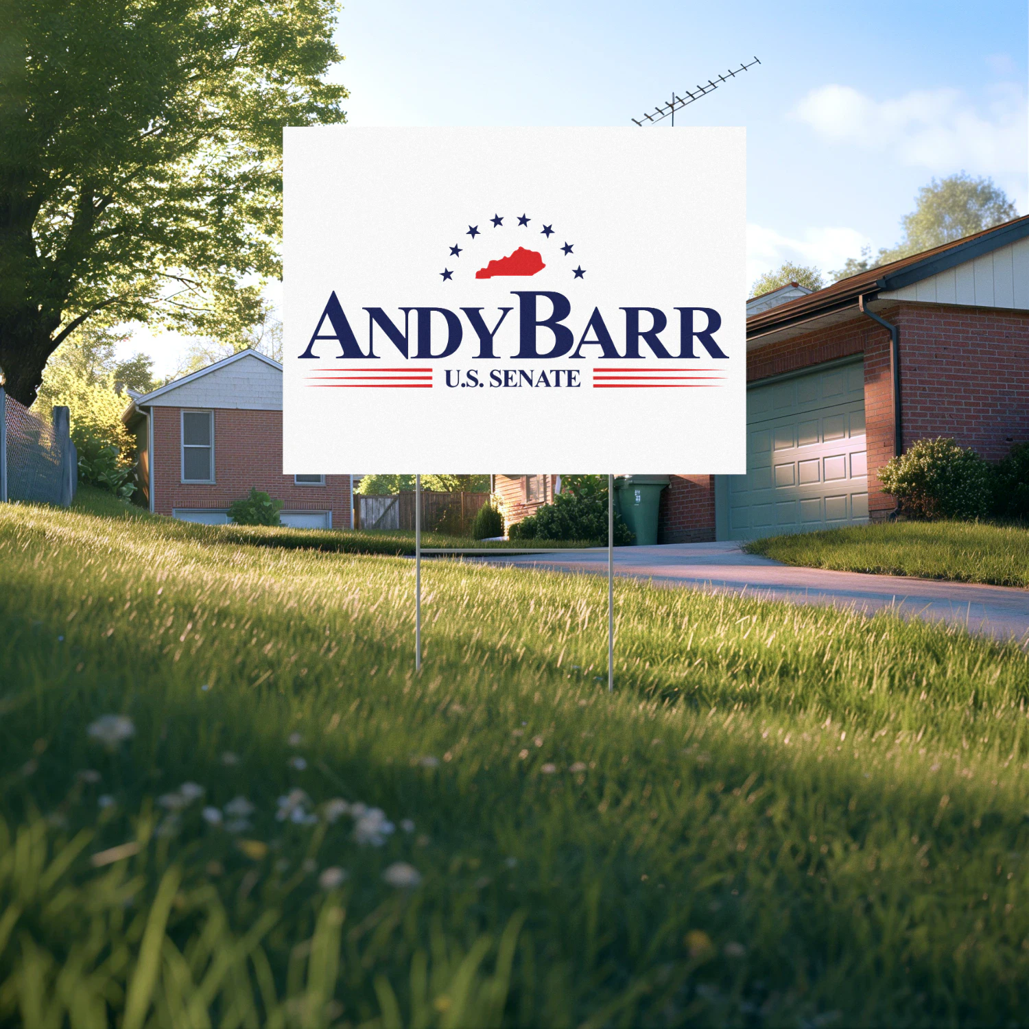 Andy Barr for Senate Yard Sign