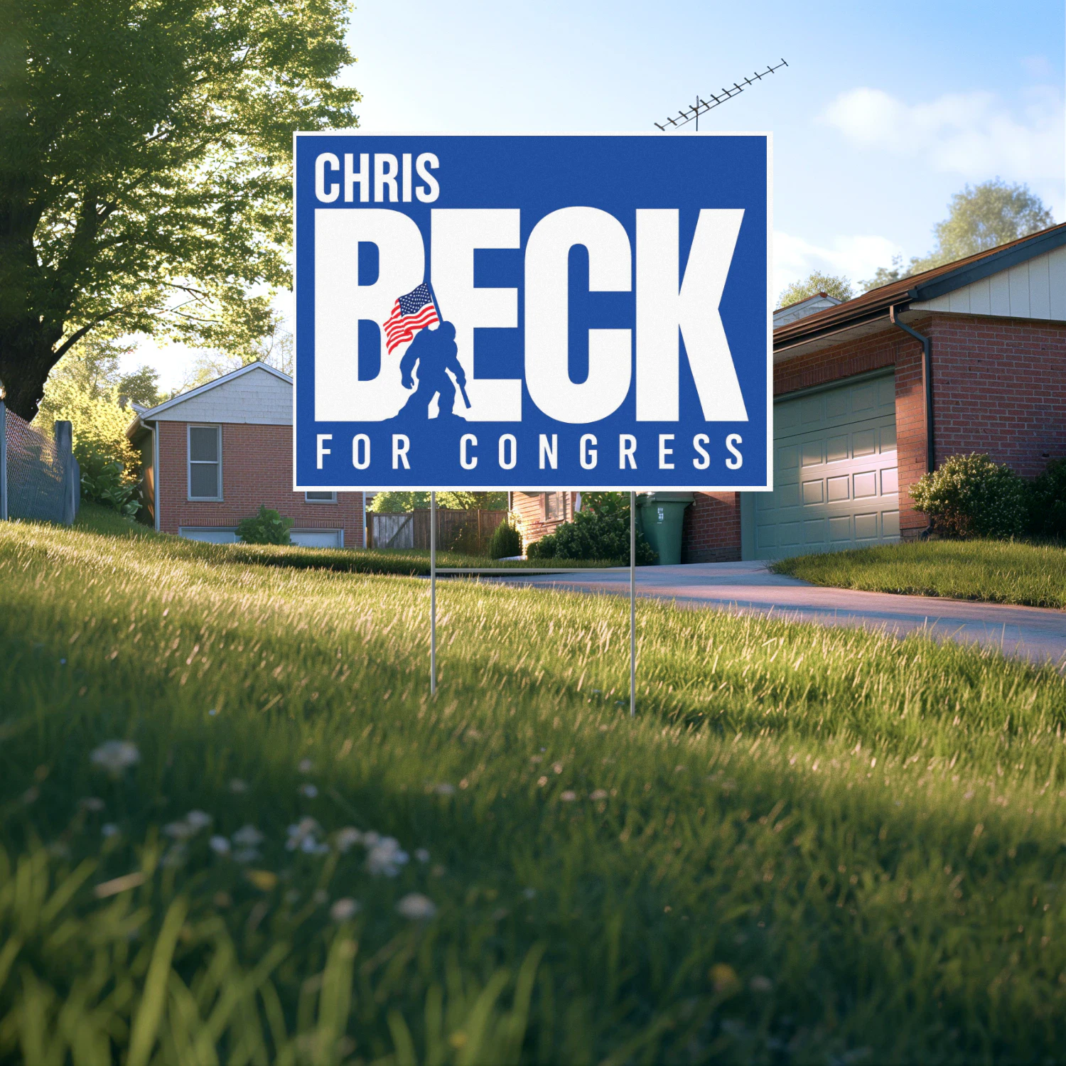 Beck for Congress Yard Sign